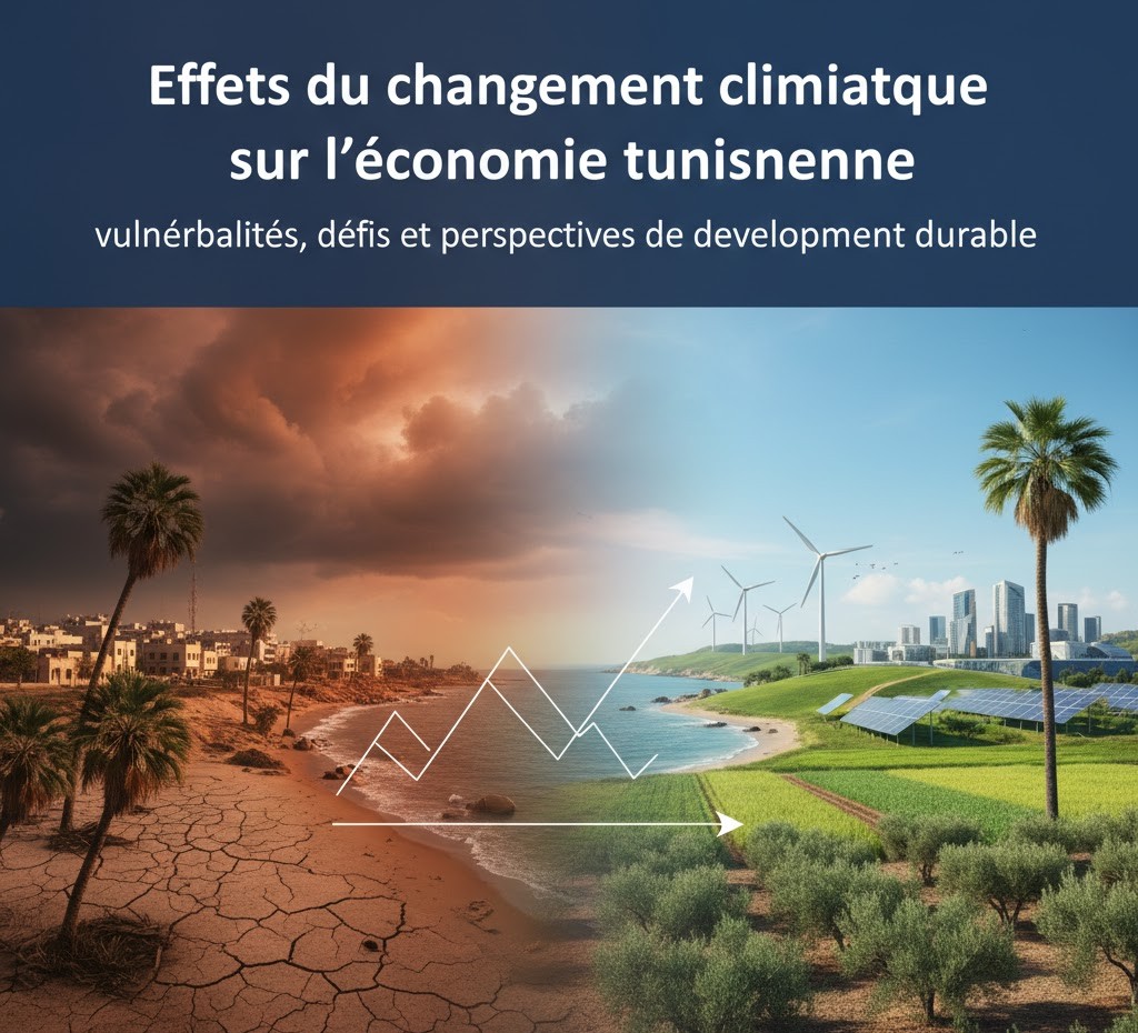 Effets du changement climatique sur l’économie tunisienne : vulnérabilités, défis et perspectives de développement durable